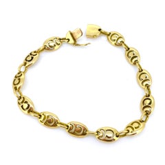 Van Cleef & Arpels VCA Chain Links Yellow Gold Bracelet