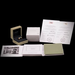 Van Cleef & Arpels VCA Perlée Couleurs Malachite Diamond Ring 18K Yellow Gold