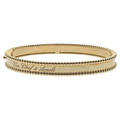Van Cleef & Arpels VCA Perlee Yellow Gold Bracelet