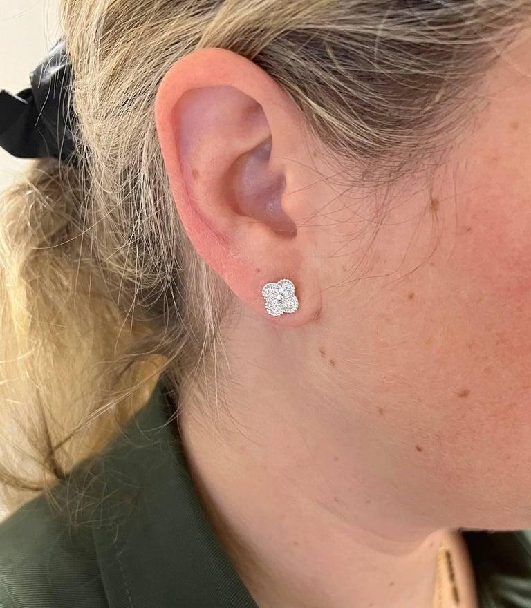vca diamond earrings