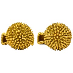 Van Cleef & Arpels Vintage 18 Karat Gold French Men's Cufflinks