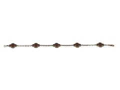 Bracelet Vintage Alhambra de Van Cleef & Arpels en or jaune 18 carats et cornaline
