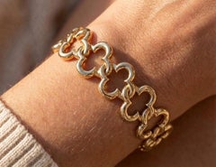 Van Cleef & Arpels Vintage Alhambra Bracelet en or jaune 18K
