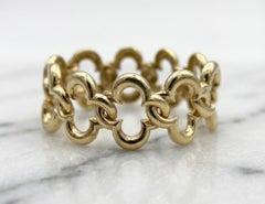 Van Cleef & Arpels Vintage Alhambra 18K Yellow Gold Bracelet