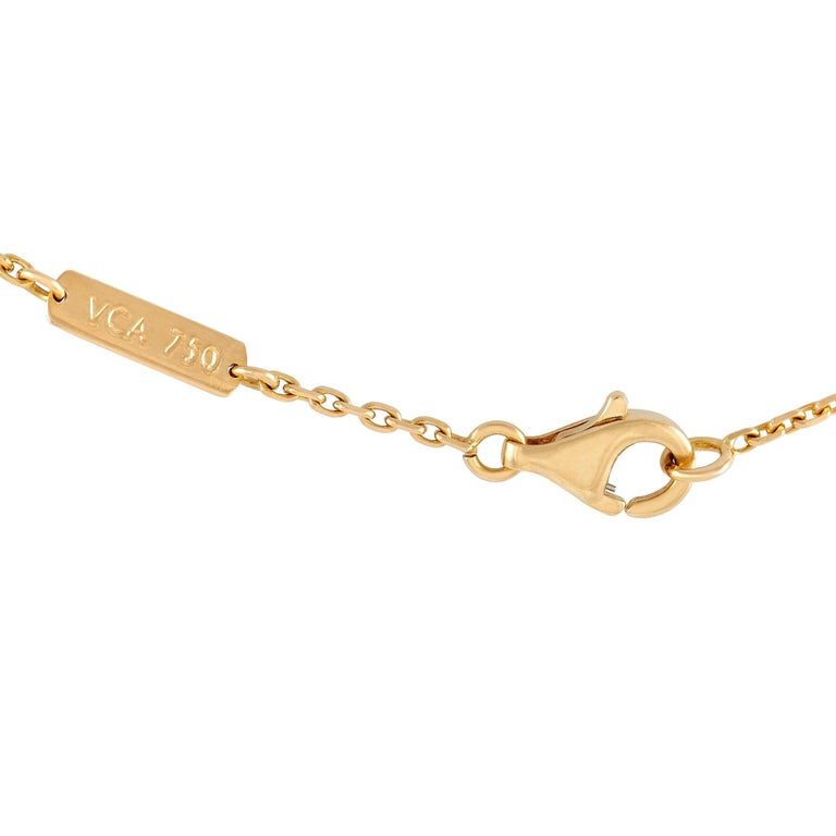 Yellow gold necklace Van Cleef & Arpels Yellow in Yellow gold - 37066394