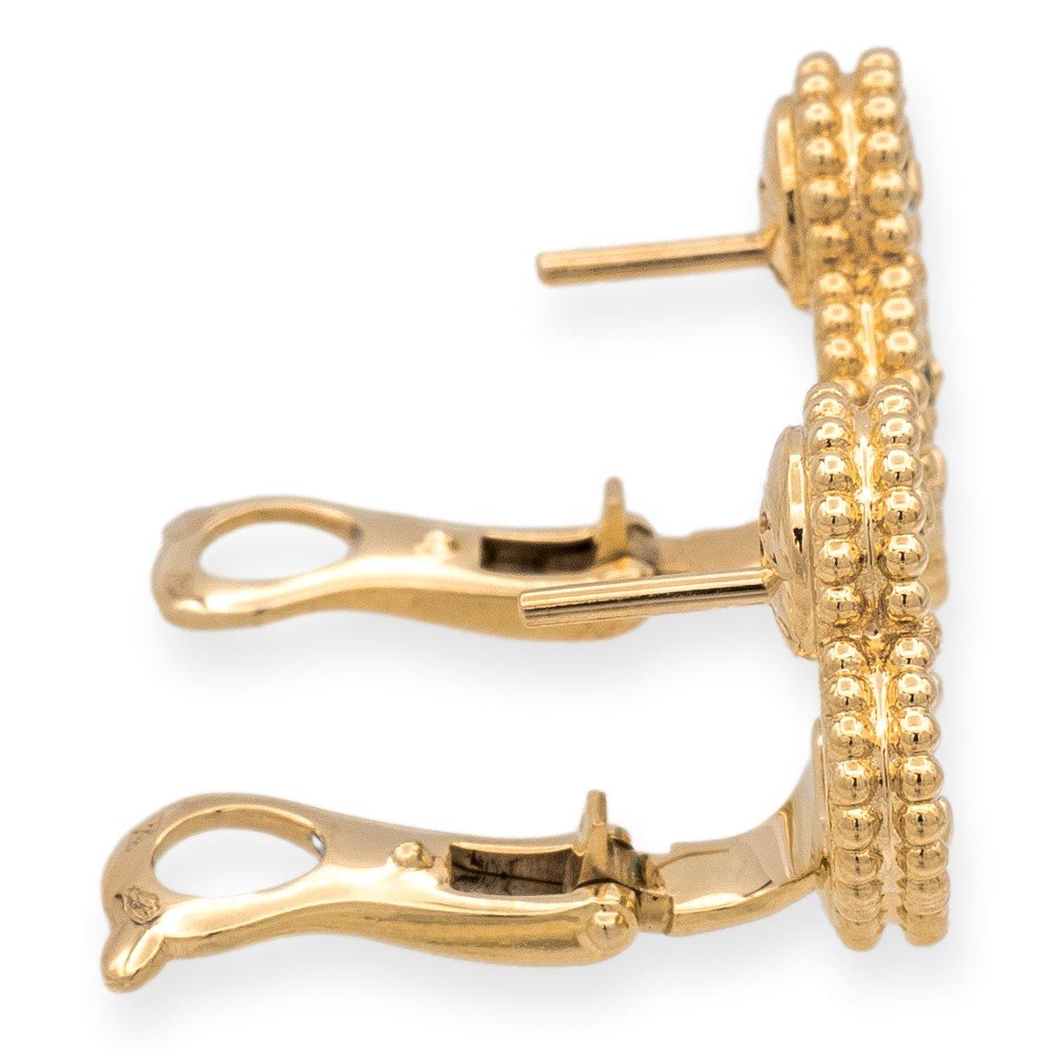 van cleef clip on earrings