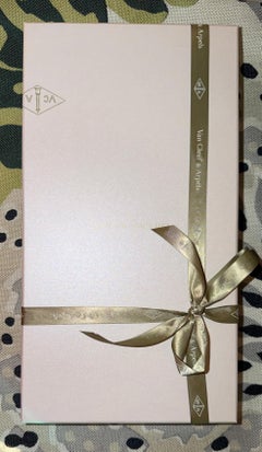 Van Cleef & Arpels Vintage Alhambra 20 Motif Long Necklace Silver Obsidian & 18K