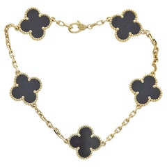 Van Cleef & Arpels Vintage Alhambra 5-Motifs Bracelet