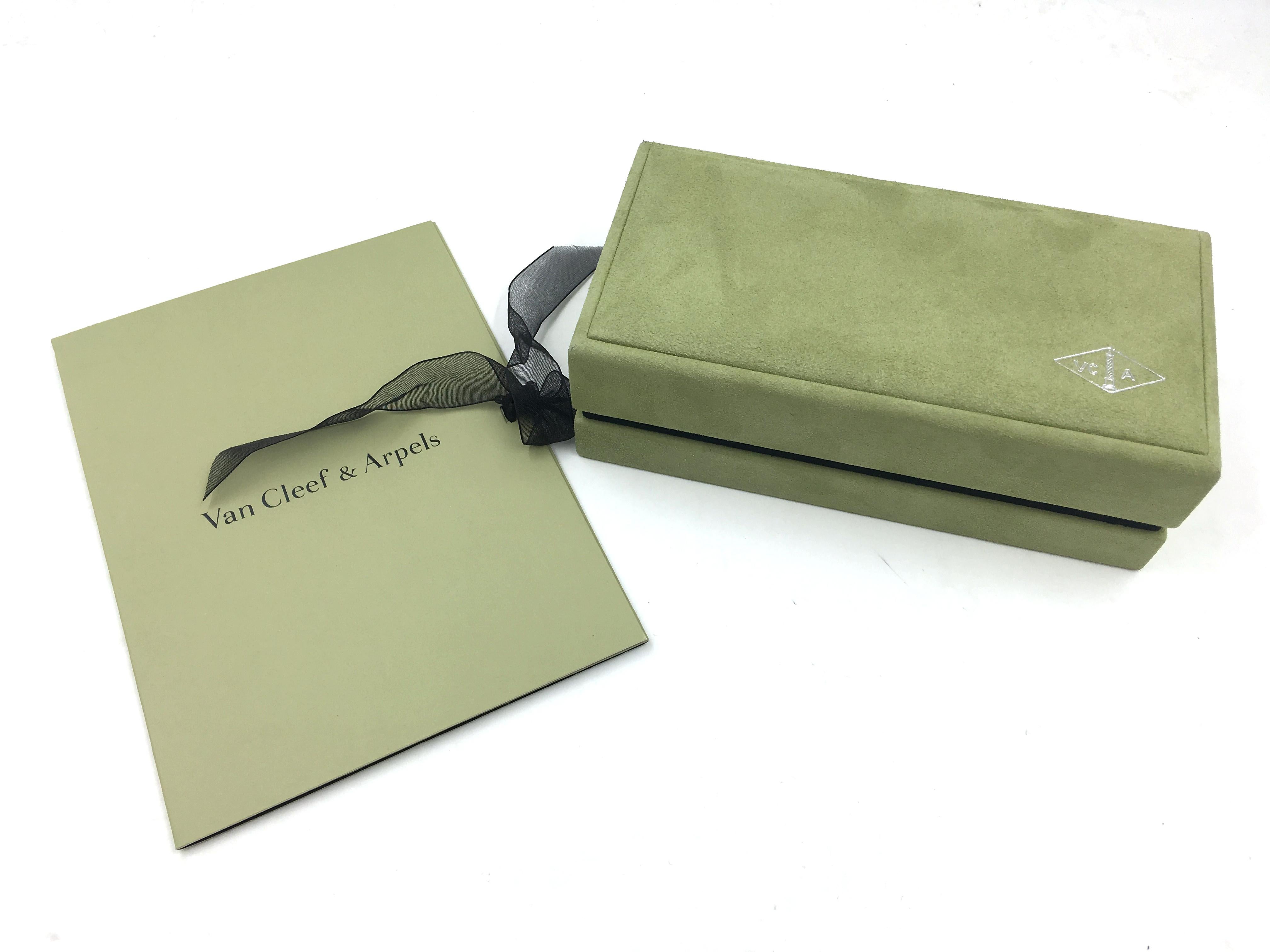 Women's Van Cleef & Arpels Vintage Alhambra 50th Anniversary diamond Bracelet For Sale