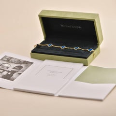 Van Cleef & Arpels Pulsera Vintage Alhambra Ágata Oro Amarillo