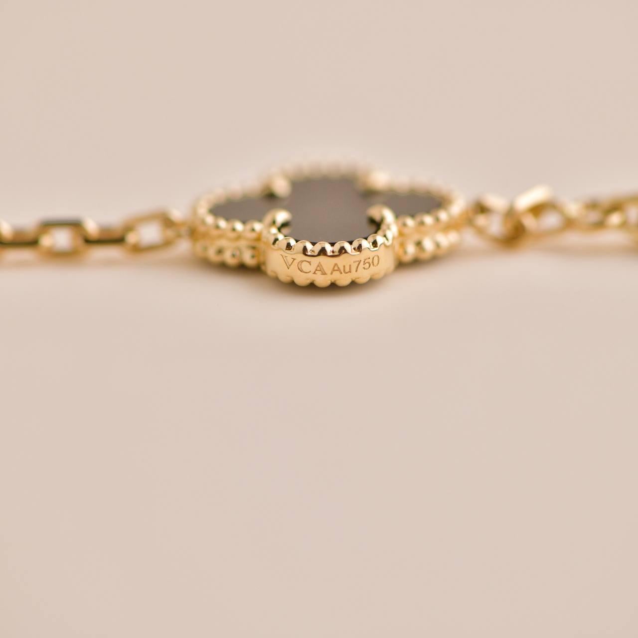 van cleef clover bracelet