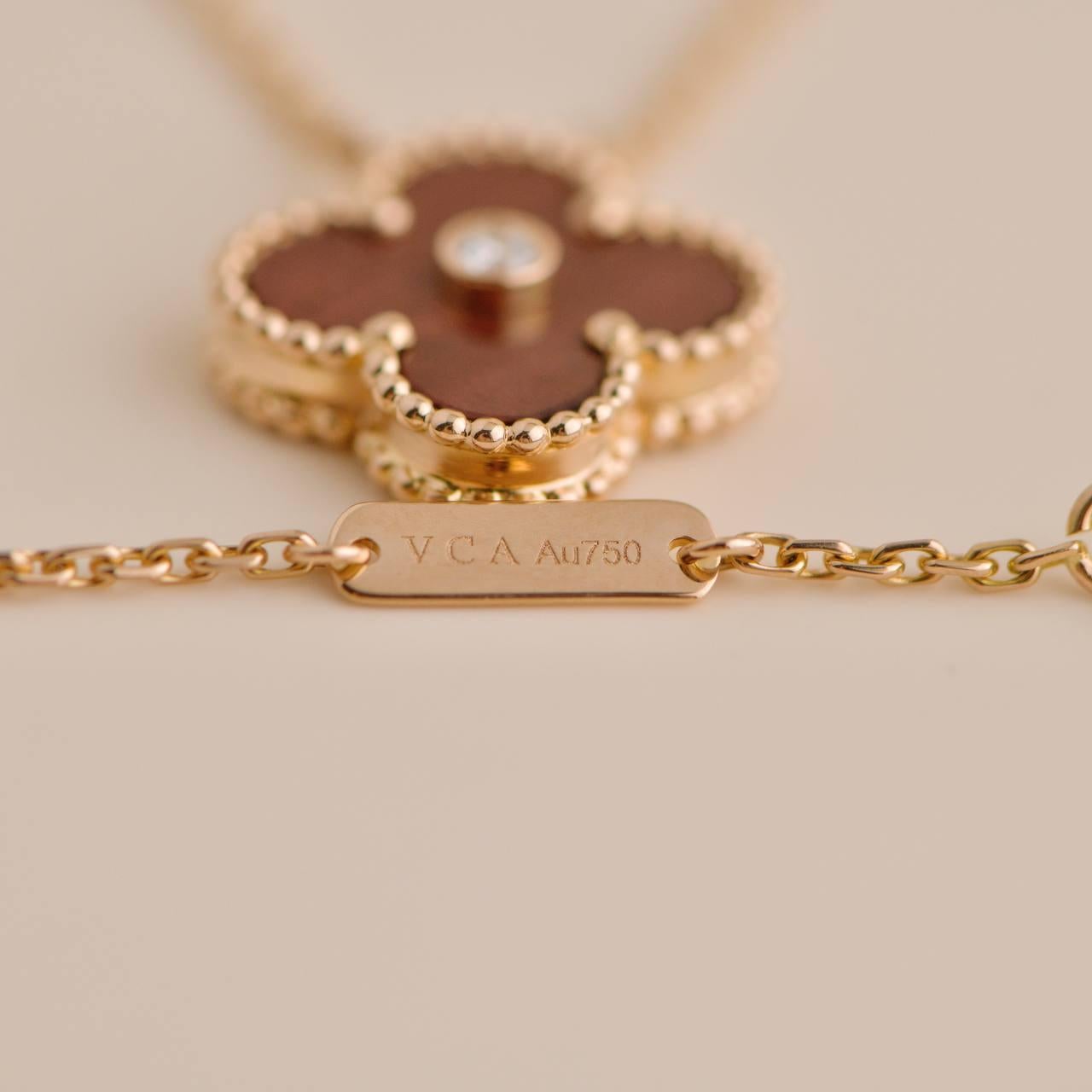 van cleef letterwood
