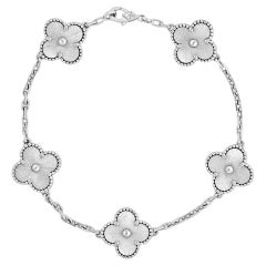 Van Cleef & Arpels Vintage Alhambra Bracelet 5 Motifs