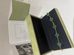 Van Cleef & Arpels Vintage Alhambra bracelet malachite