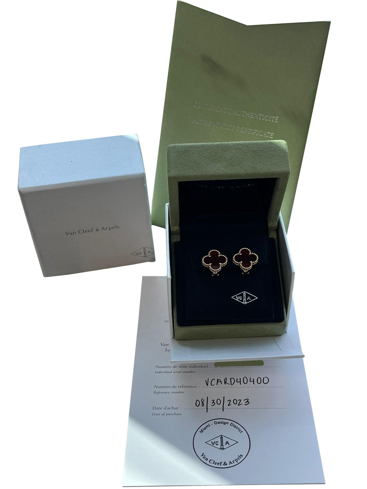 van cleef earrings price
