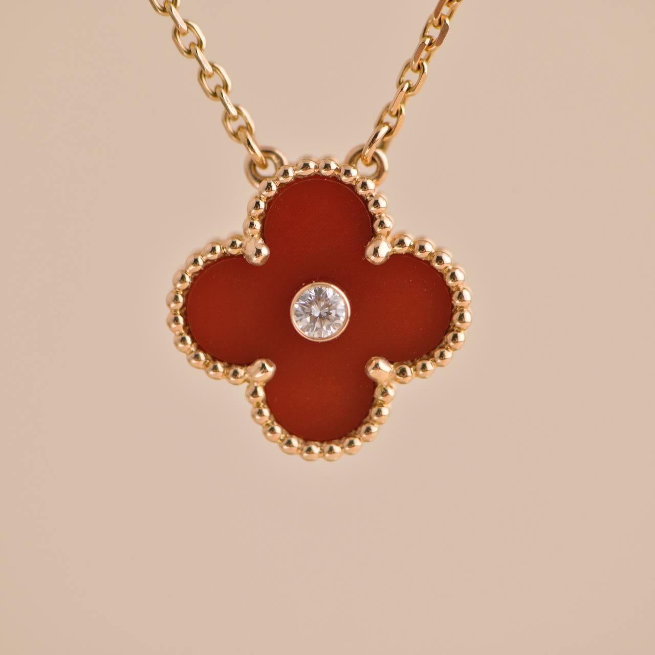 van cleef necklace limited edition