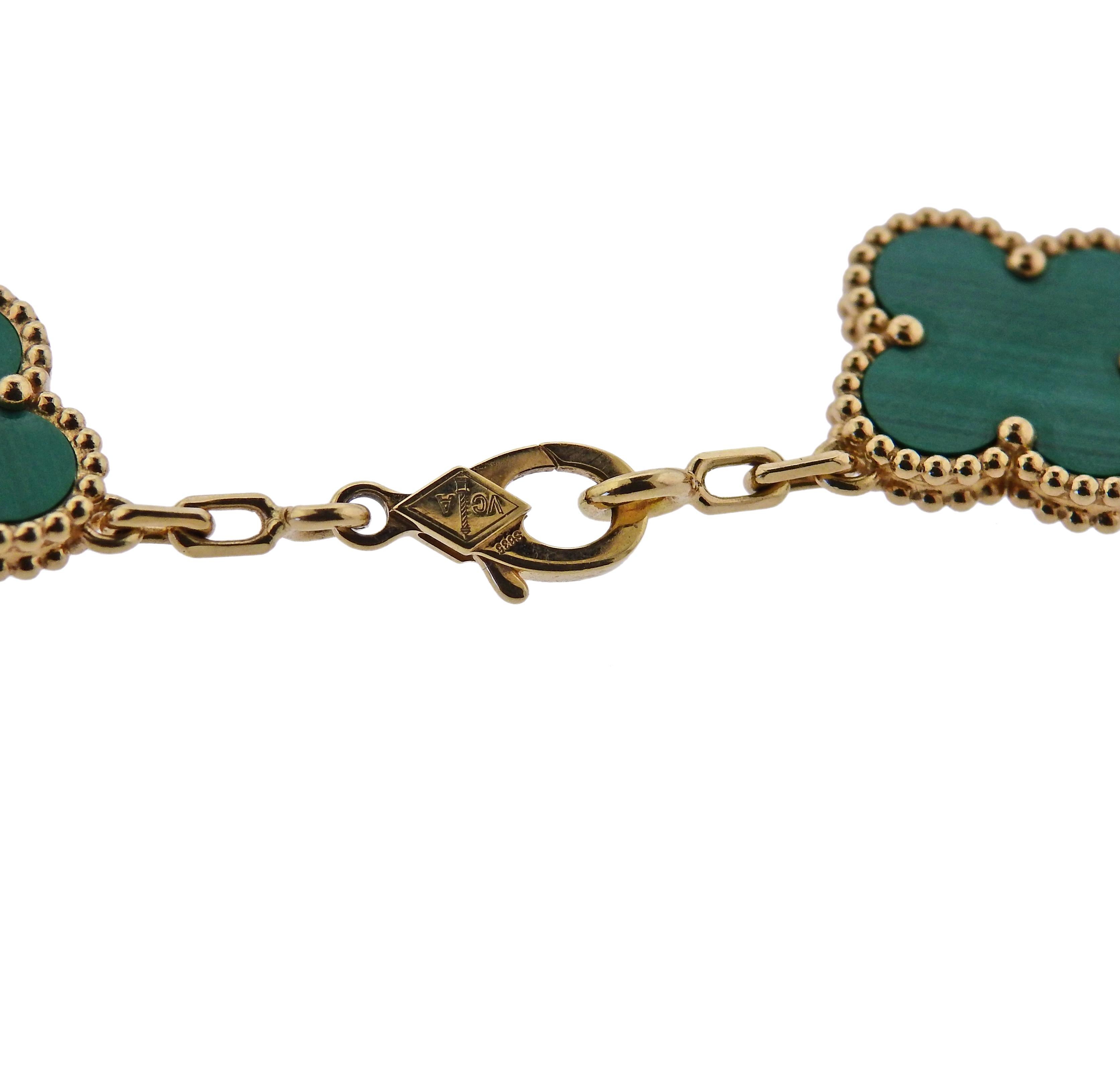 van cleef malachite bracelet