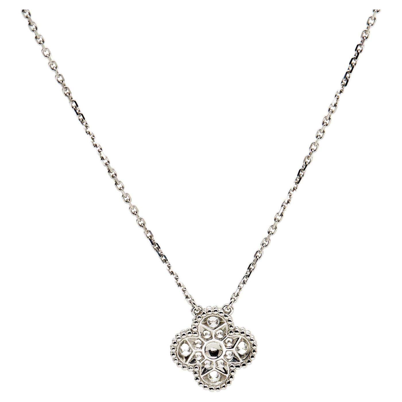 Van Cleef Necklace Silver 2025 Vakantie