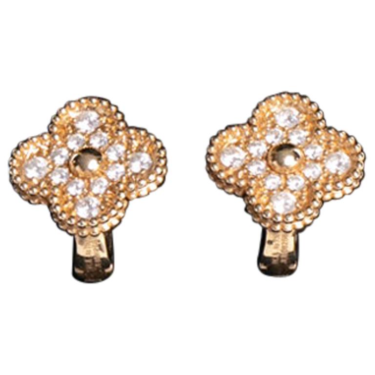 Van Cleef & Arpels Vintage Alhambra Earrings