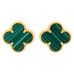 VAN CLEEF & ARPELS Orecchini Alhambra d'epoca - Non indossati con scatola e documenti 2023