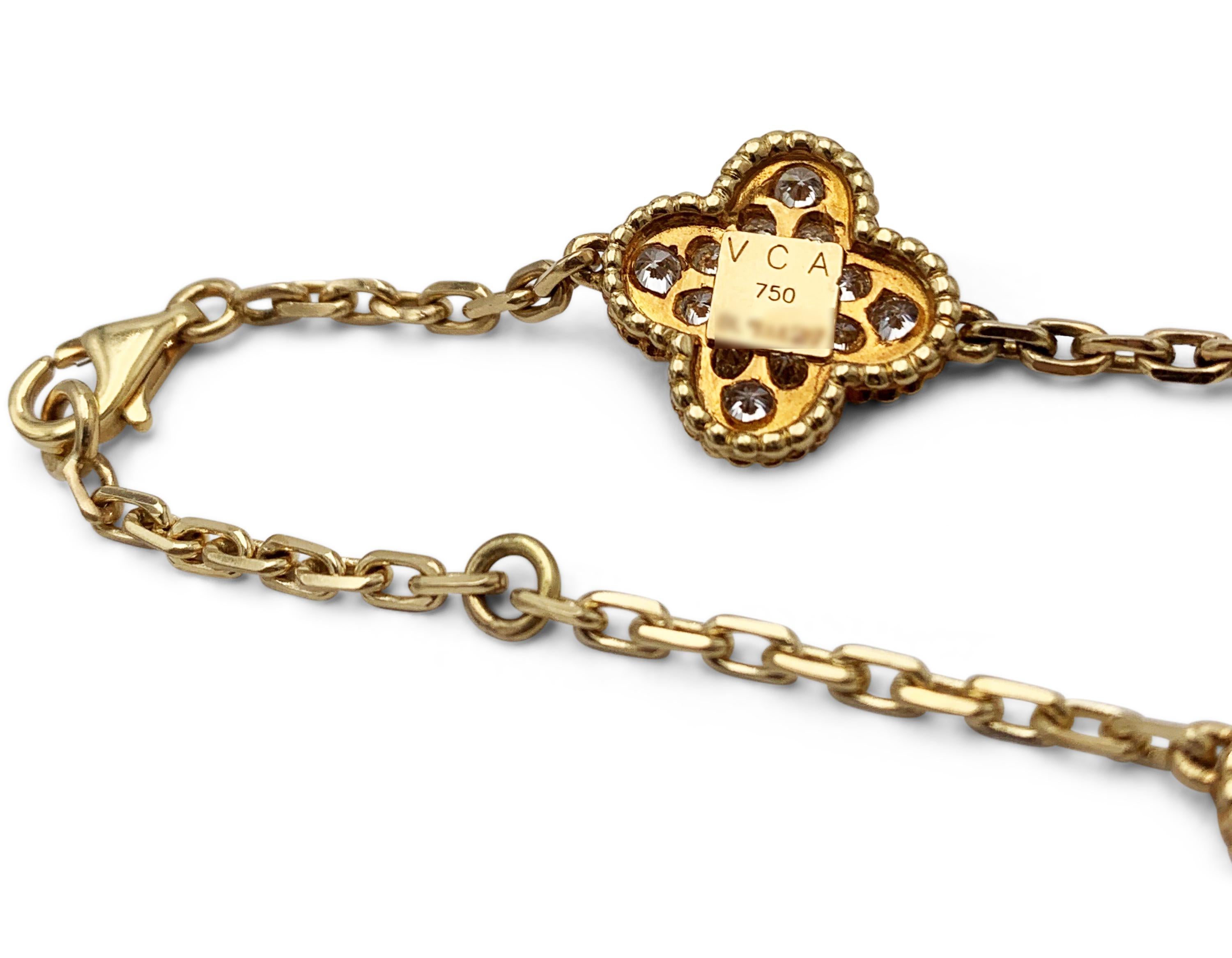 alhambra 10 motif necklace
