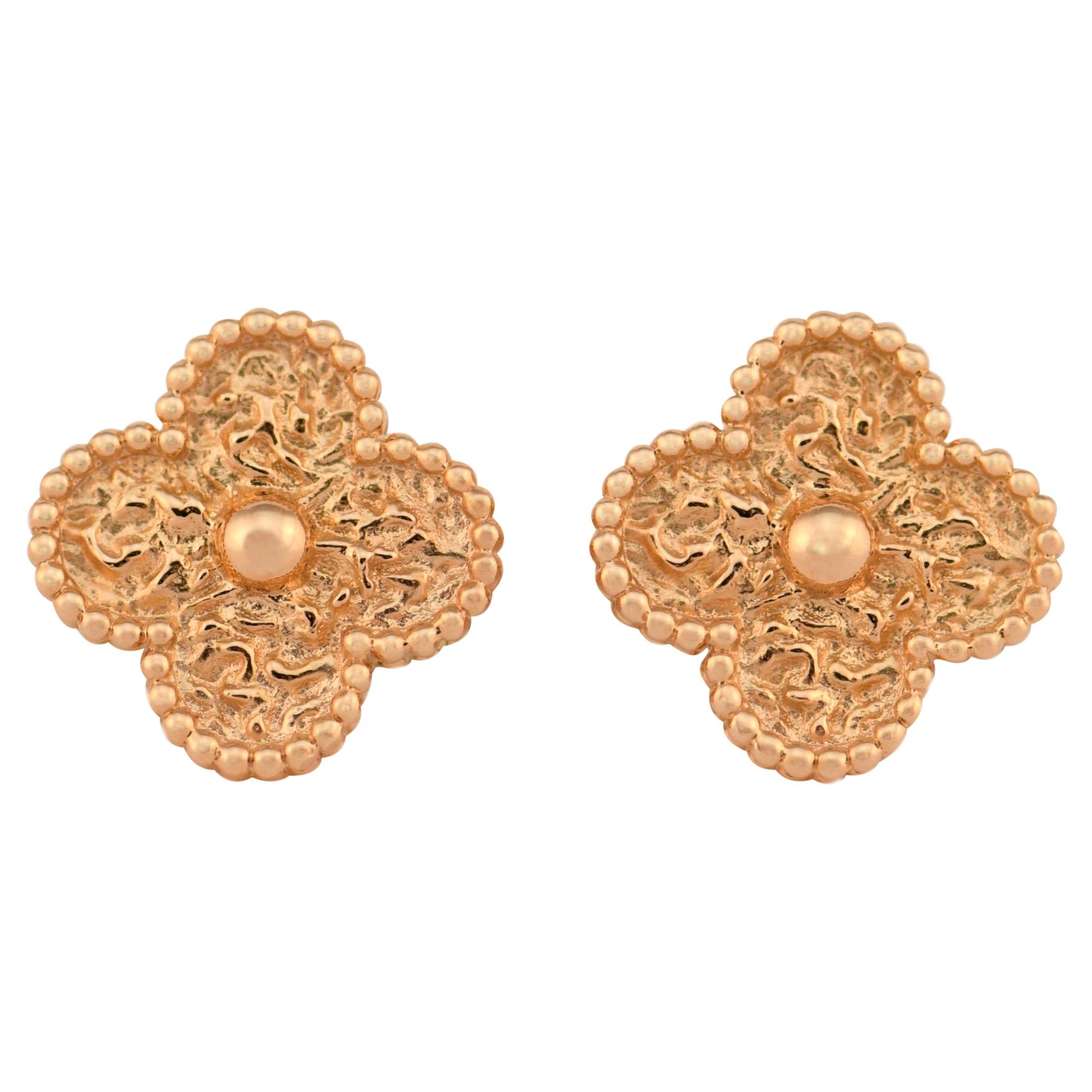 Van cleef earrings size Clearance
