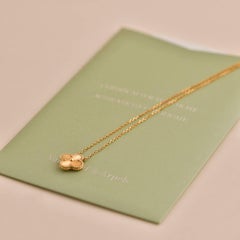 Van Cleef & Arpels Collana Vintage Alhambra Guilloché in oro giallo 18K