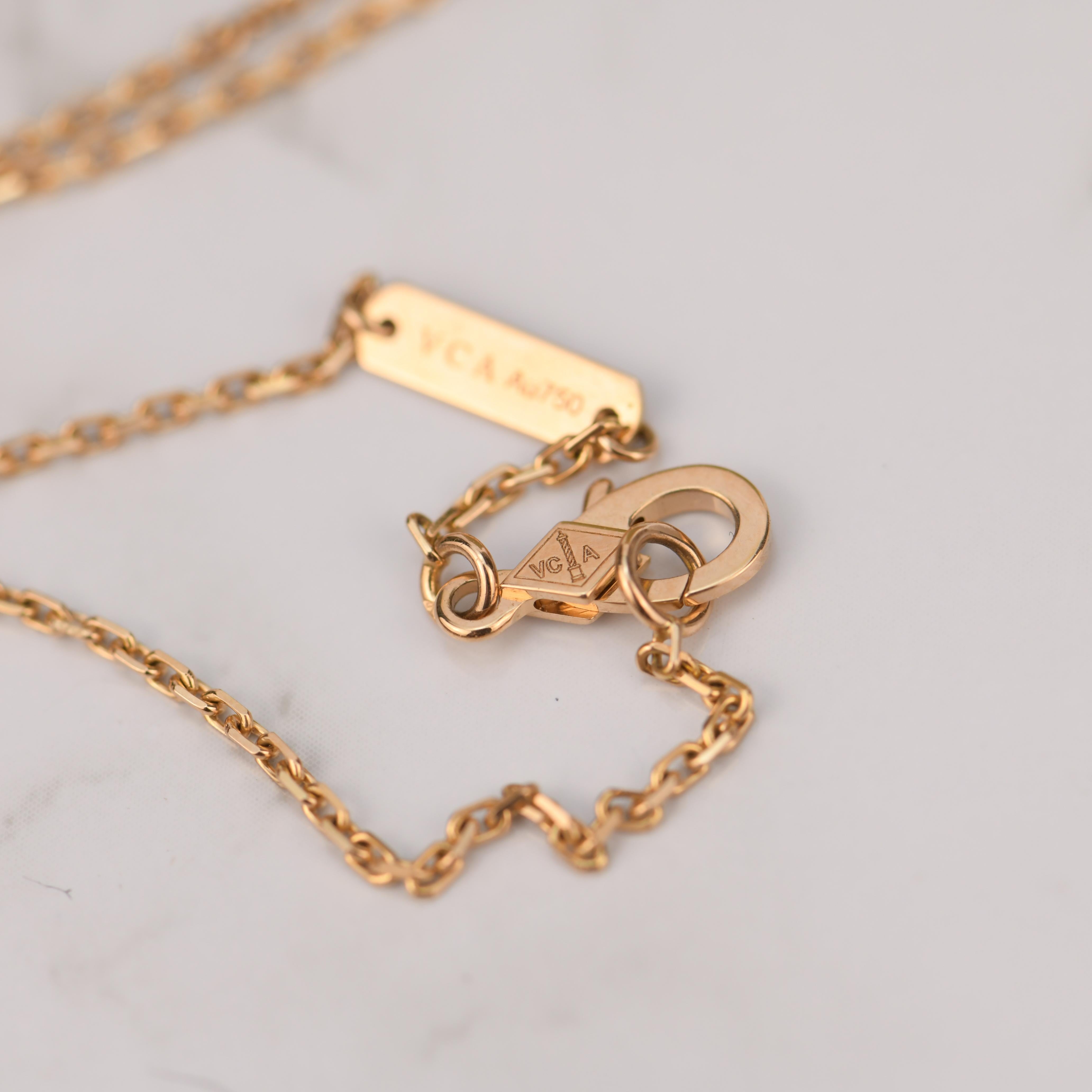 Van Cleef & Arpels Vintage Alhambra Limited Edition Bullseye Pendant Necklace 2