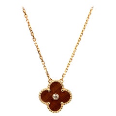 Van Cleef & Arpels Vintage Alhambra Limited Edition Bullseye Pendant Necklace