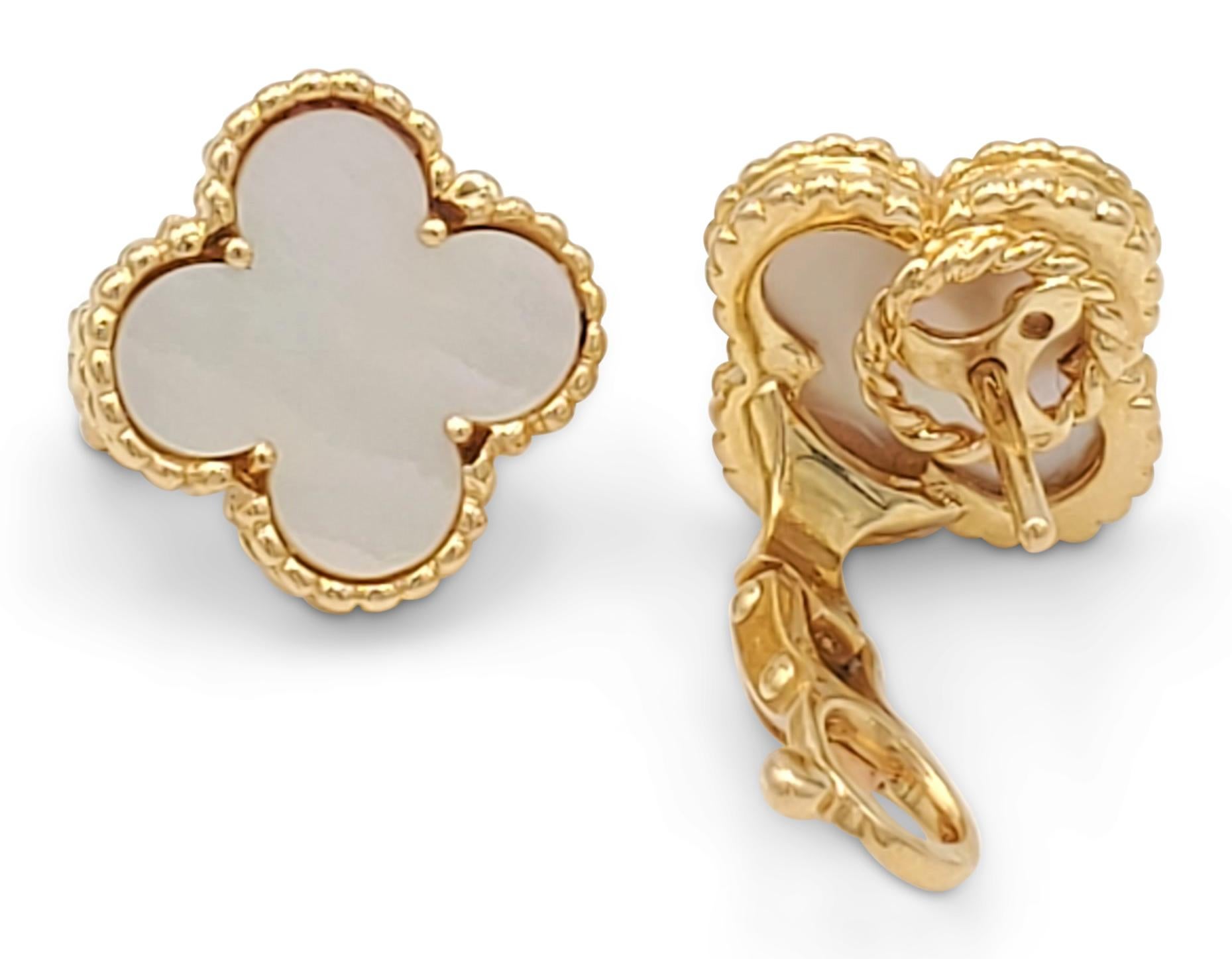 Vca hotsell au750 earrings
