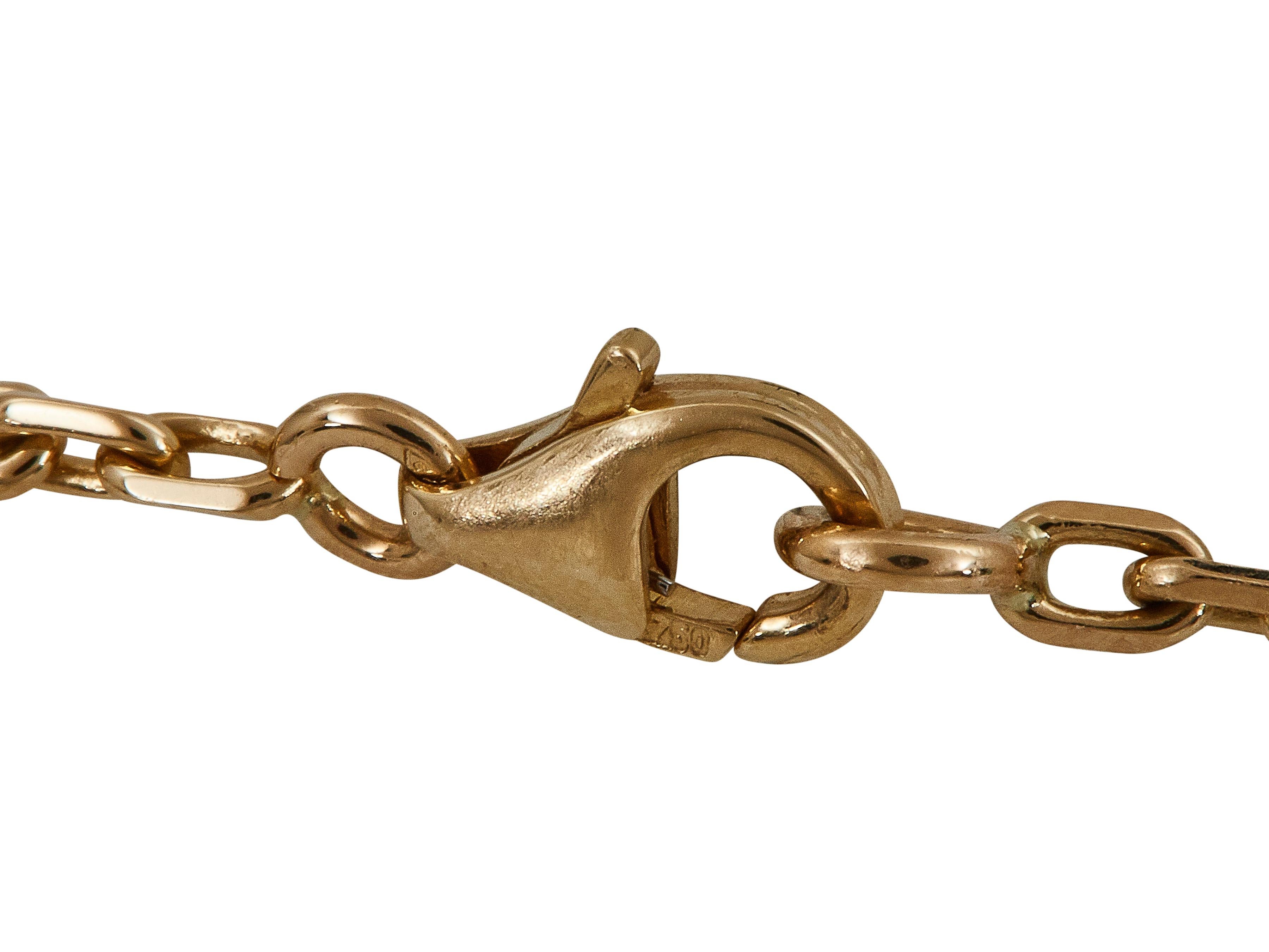 Femenino o masculino Van Cleef & Arpels Collar Alhambra Vintage Oro Amarillo 18K MOP 10 Motivos en venta