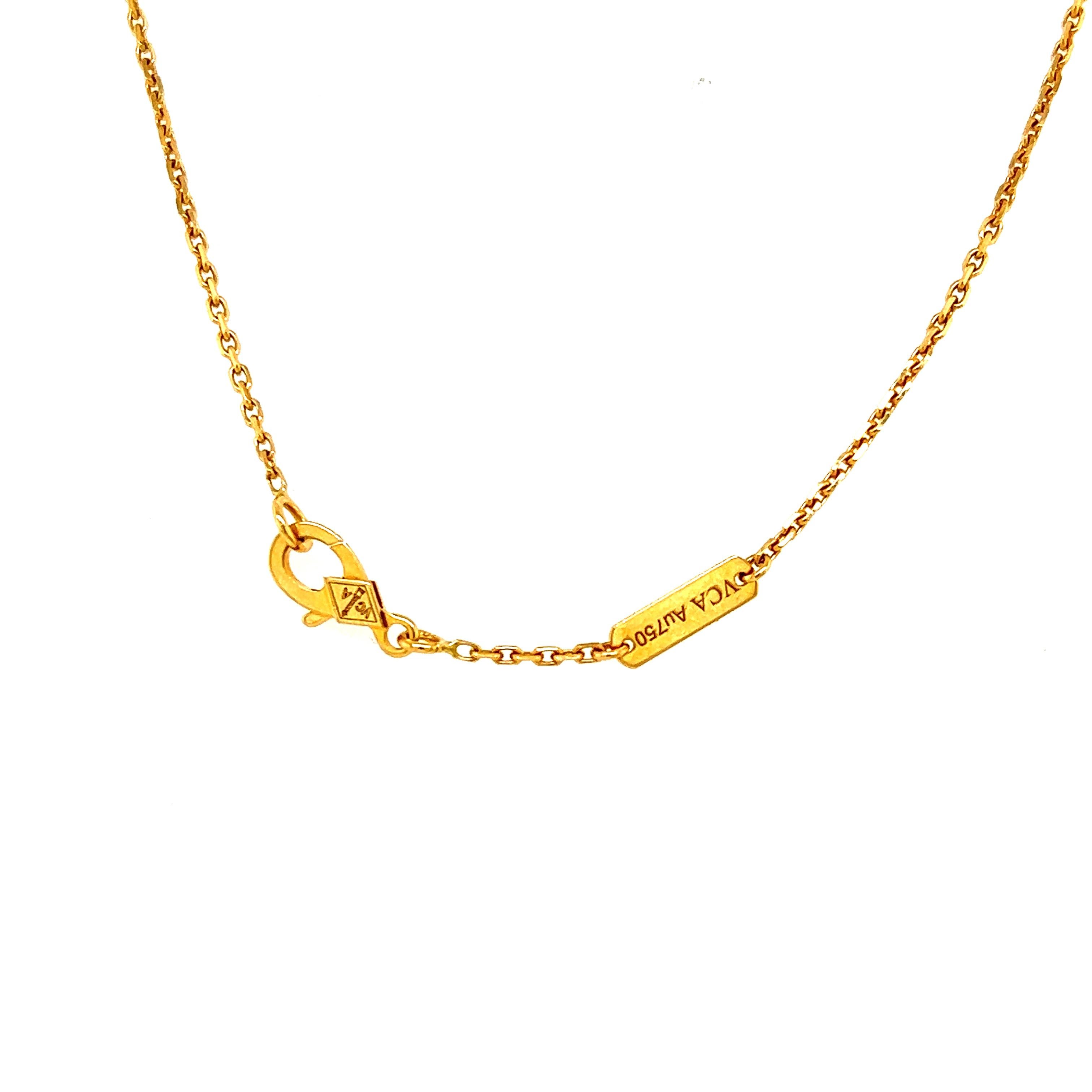 onyx van cleef necklace