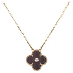 Van Cleef & Arpels Vintage Alhambra Necklace/Pendant in 18K Pink Gold