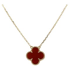 Van Cleef & Arpels Vintage Alhambra Necklace/Pendant in 18K Yellow Gold