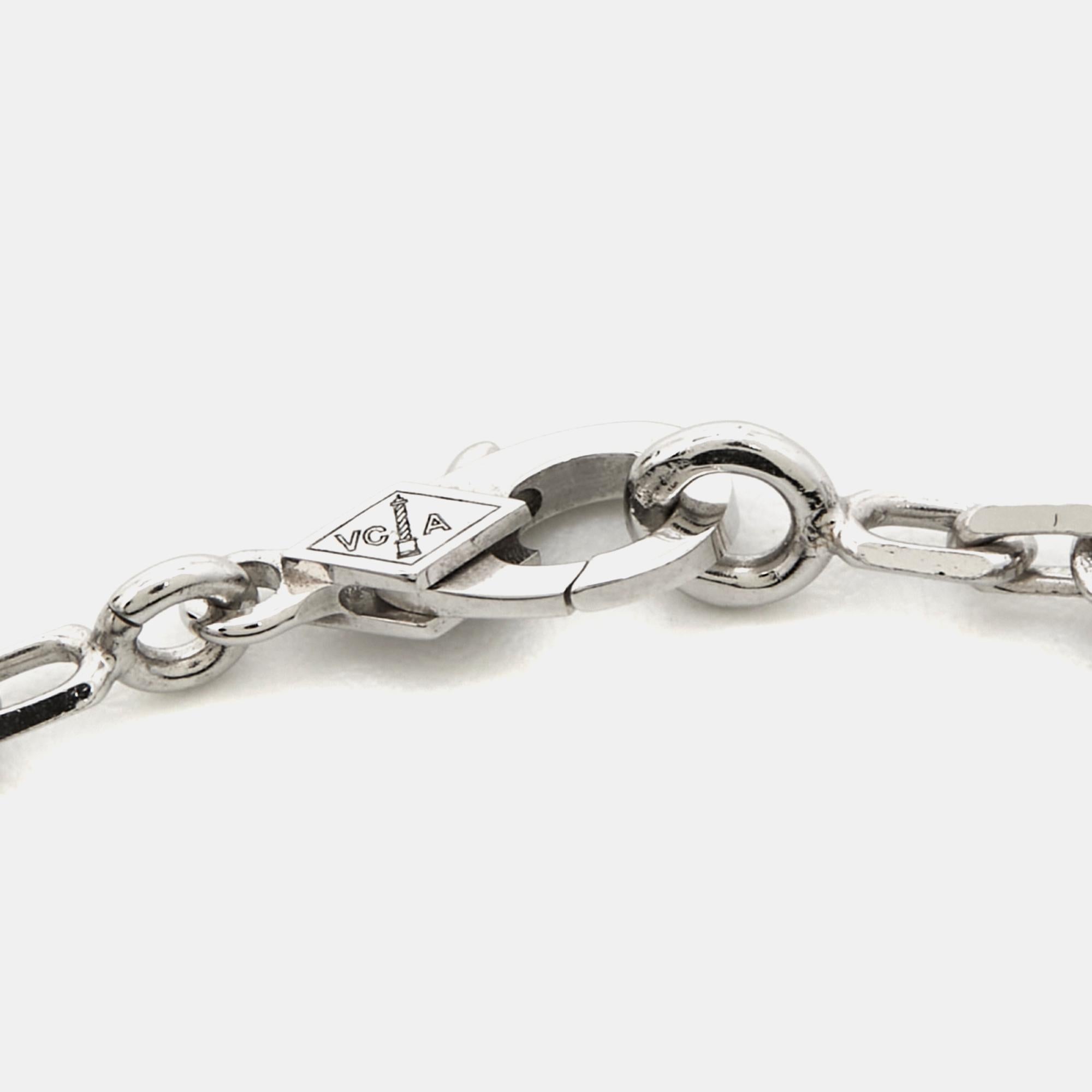 black and white van cleef bracelet