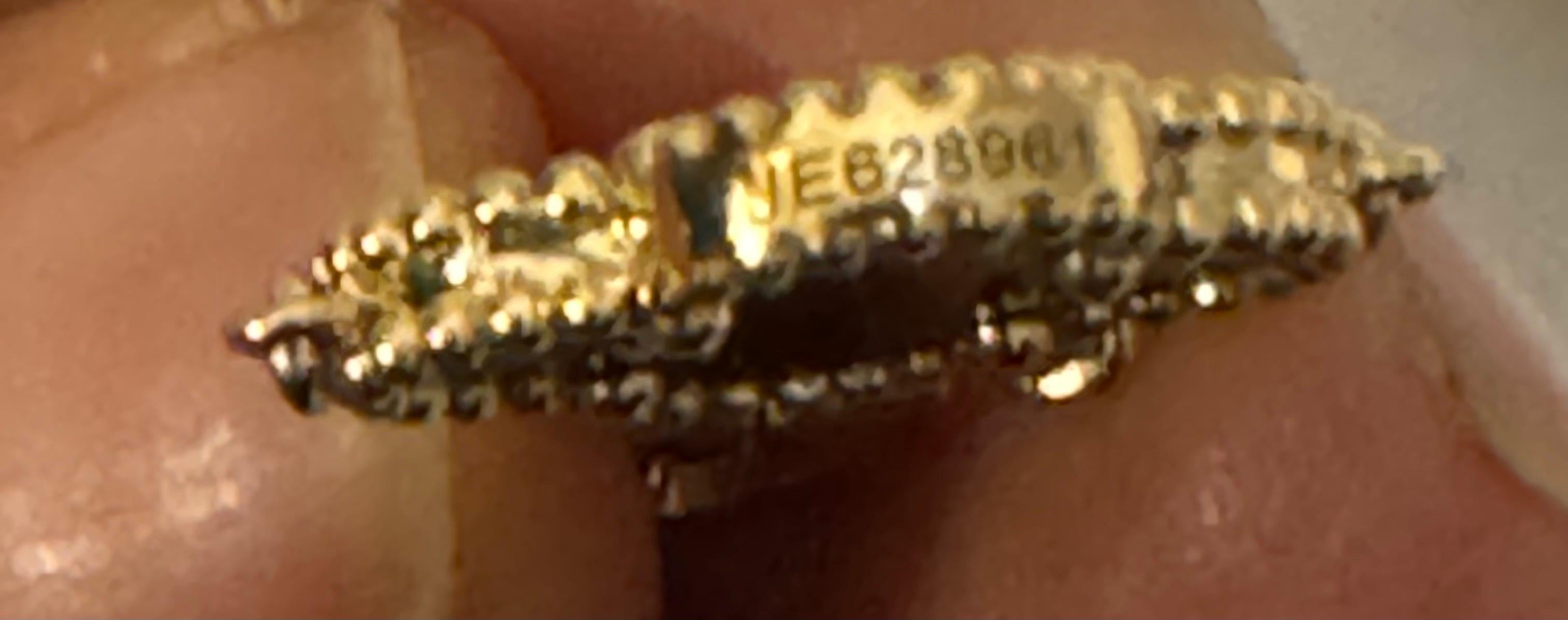 Van Cleef & Arpels Vintage Alhambra Halskette mit 10 Onyx-Motiven aus Gelbgold, Nachlass 6