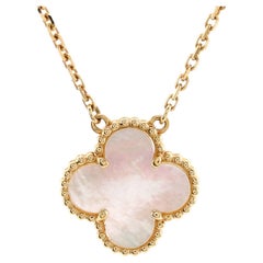 Van Cleef & Arpels Collana Vintage Alhambra in oro giallo 18 carati