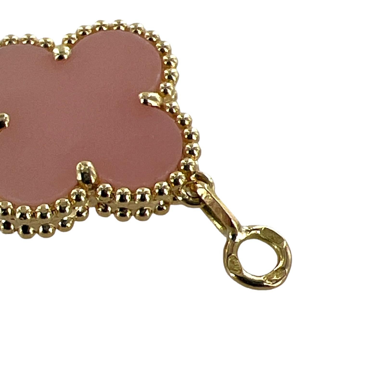 pink van cleef bracelet