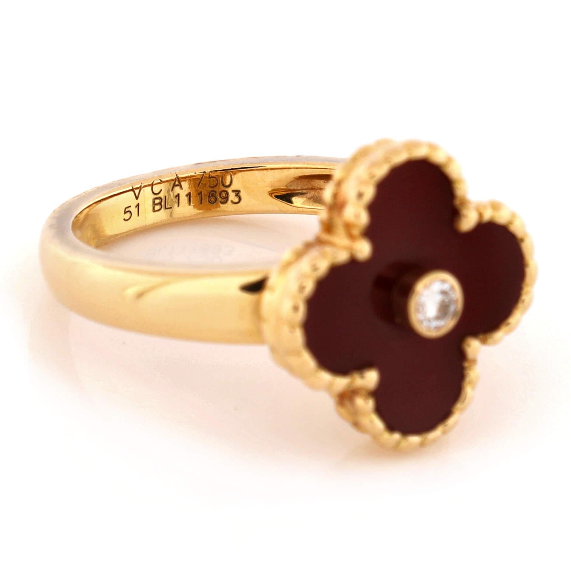 Van Cleef Alhambra Ring