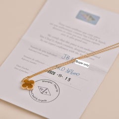 Colgante Vintage Van Cleef & Arpels Ojo de Tigre Alhambra