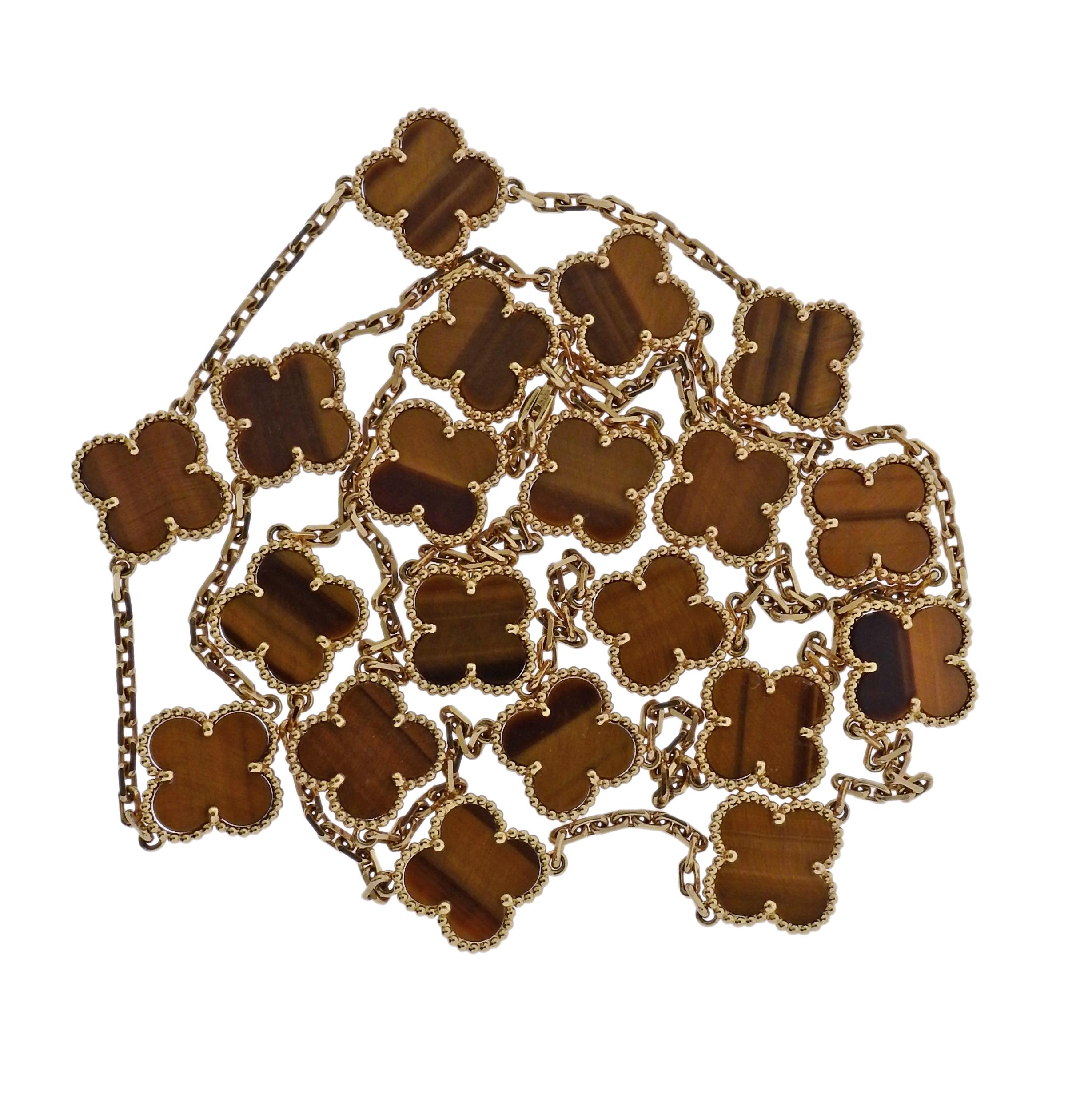 20 motif alhambra necklace