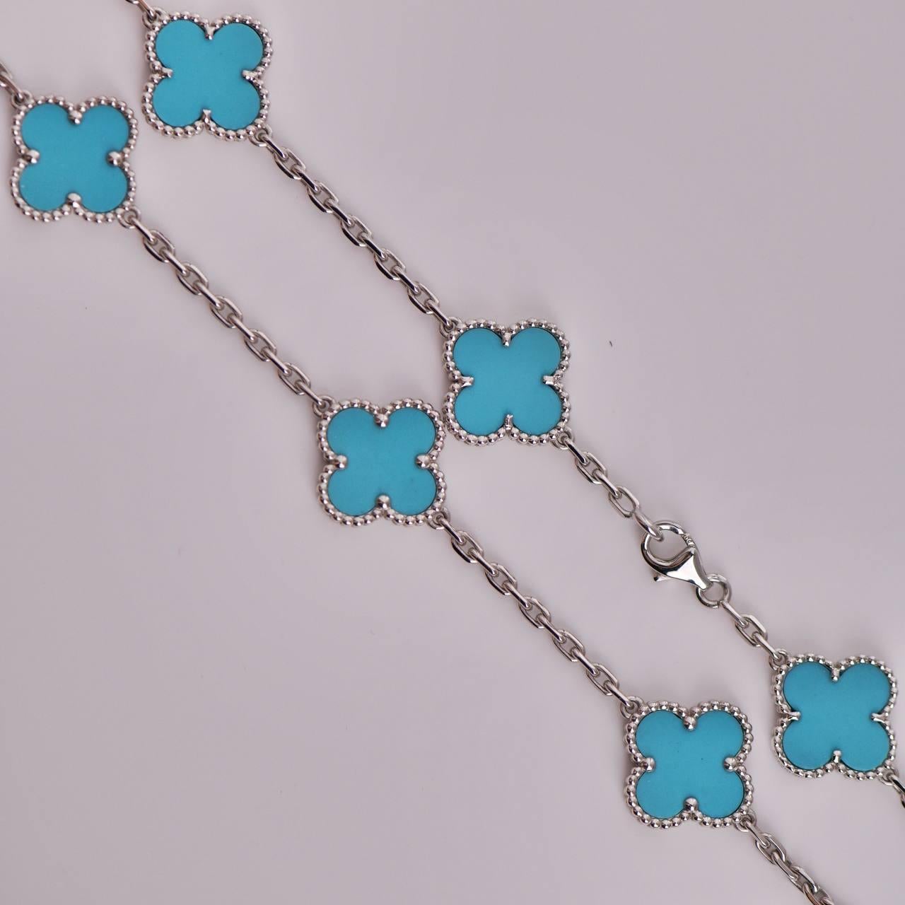 turquoise van cleef bracelet