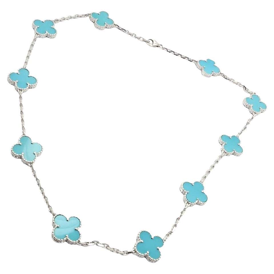 Van cleef 6 motif necklace Clearance