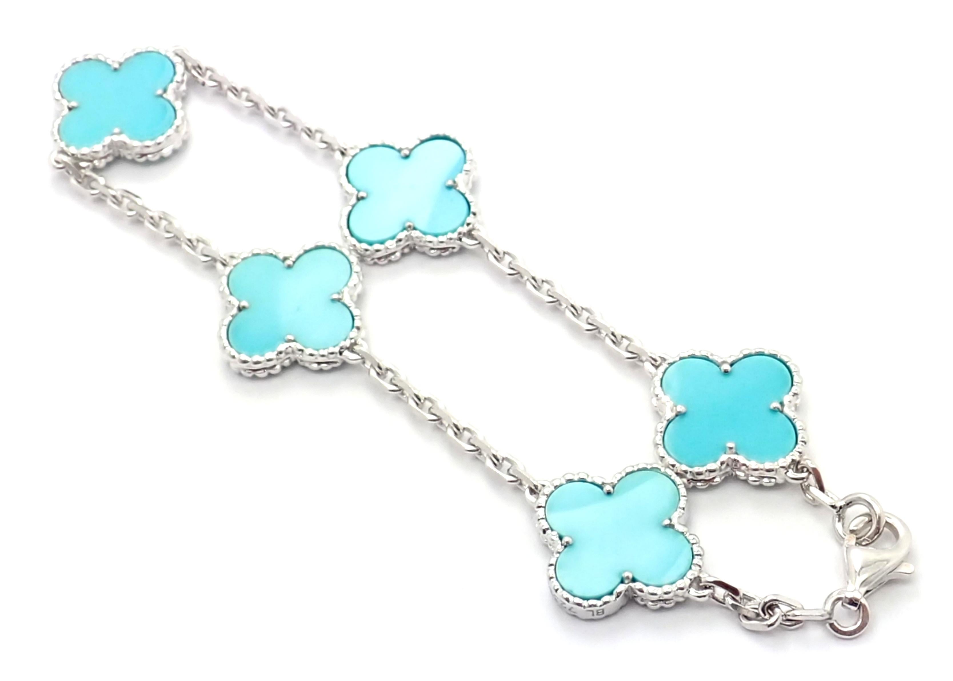 van cleef tiffany blue bracelet