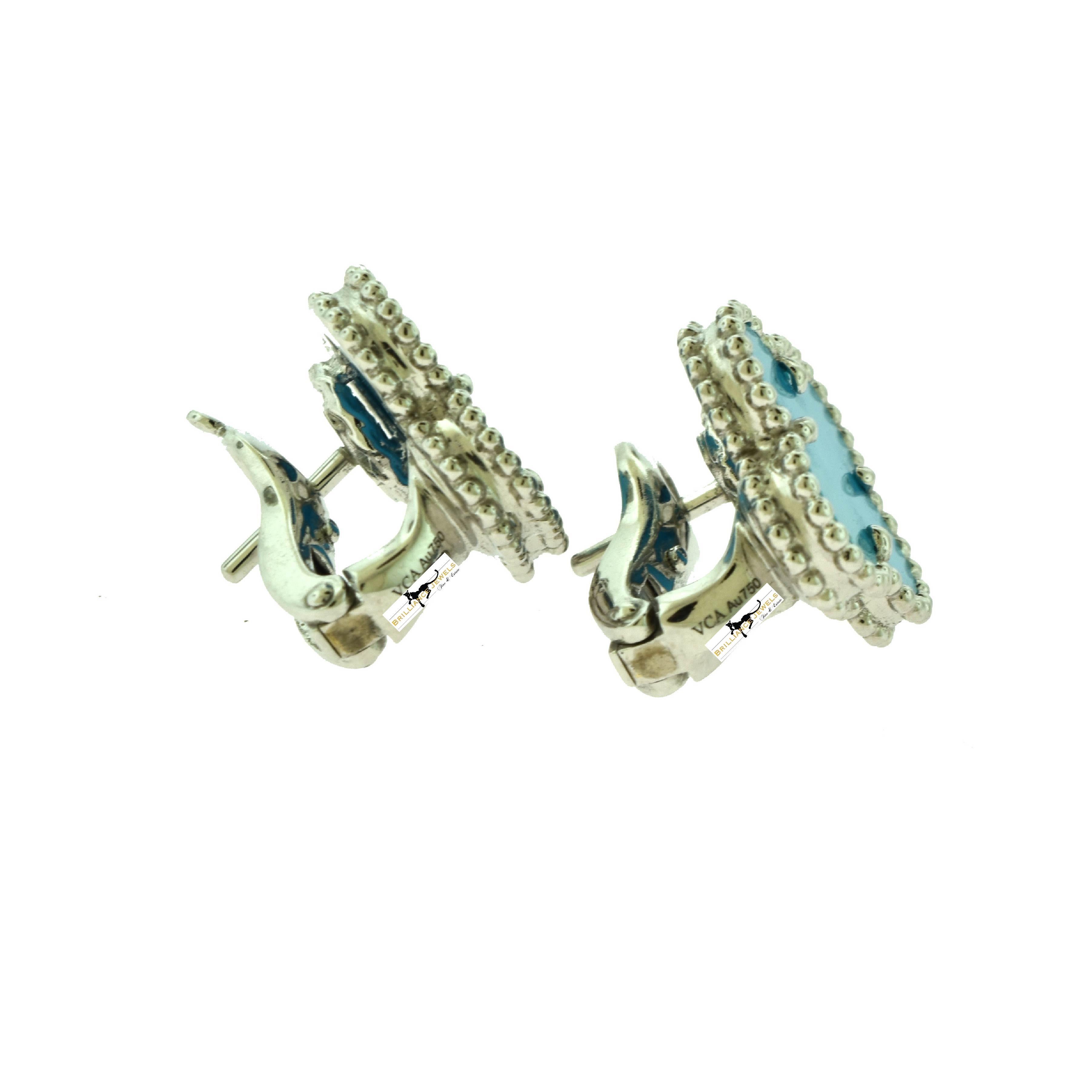 15mm vca earrings when worn