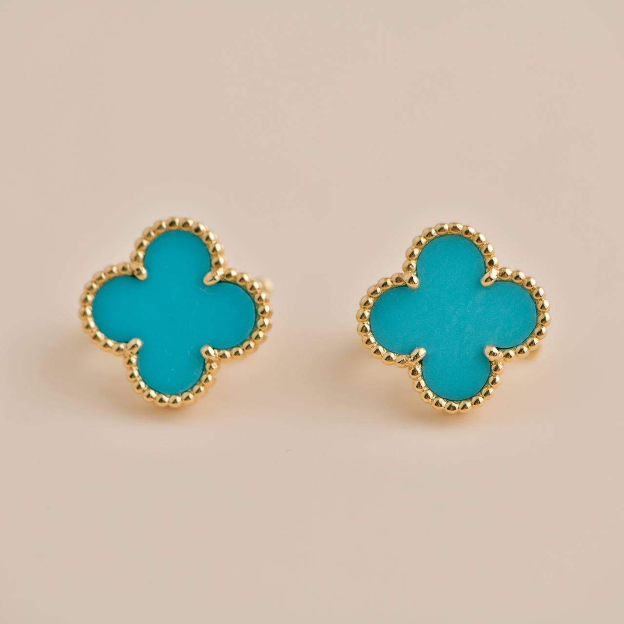 van cleef alhambra earrings