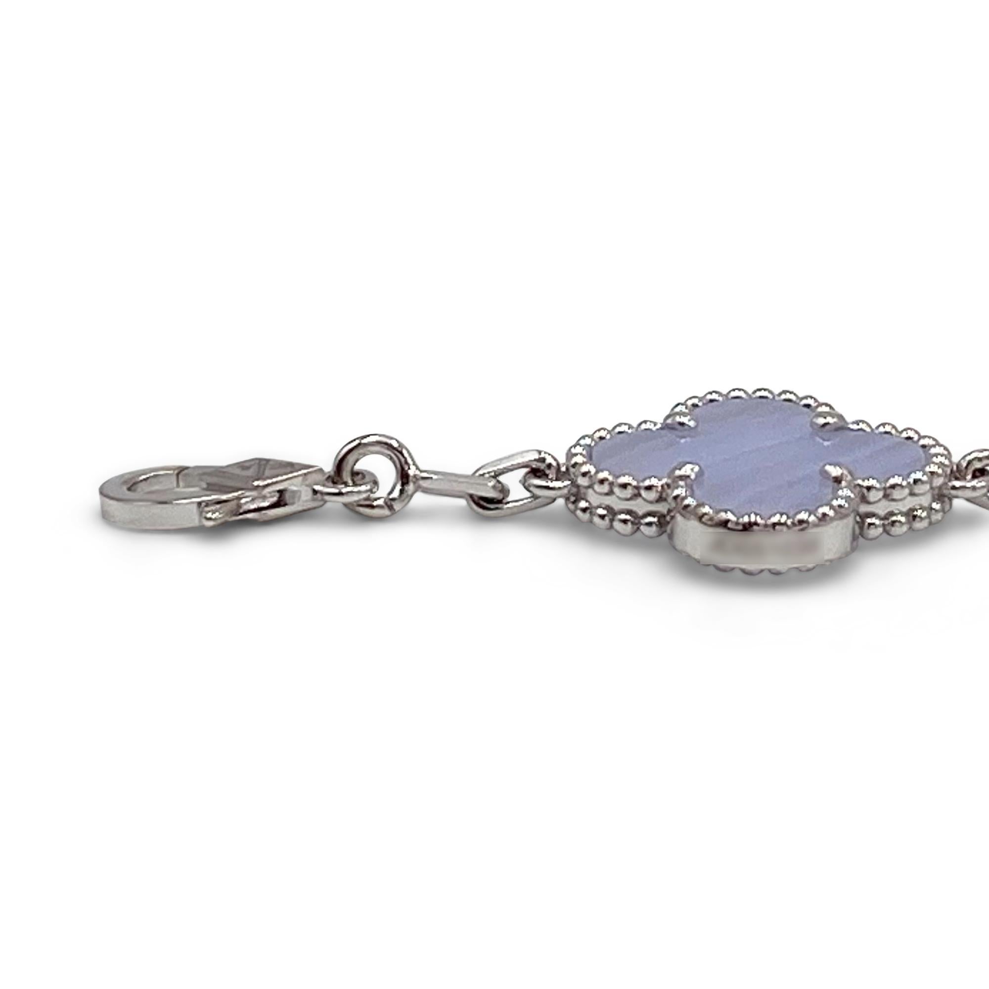 van cleef bracelet purple