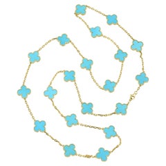 Van Cleef & Arpels 'Vintage Alhamrba' Turquoise Necklace