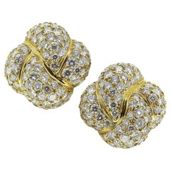 Van Cleef 
Arpels Vintage Diamond Earrings
