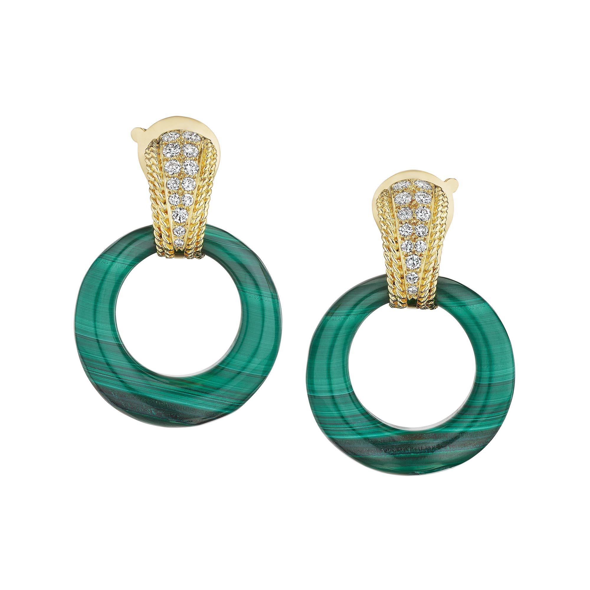 van cleef hoop earrings